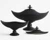 Palladian Beaded Urn-Matte Black - Global Views