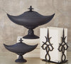 Palladian Beaded Urn-Matte Black - Global Views