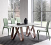 Butterfly Dining Table With White Marble Top - Tonin Casa