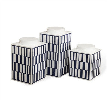 Carillo Tea Jars Set of 3 - Interlude Home