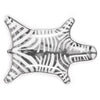 Metallic Zebra Dish Silver - Jonathan Adler