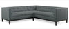 Cole Leather Sectional - Precedent Furniture
