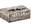 Crocodile Texture Decorative Box by Howard Elliott