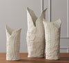 Crocodile Vase, Matte White - Global Views