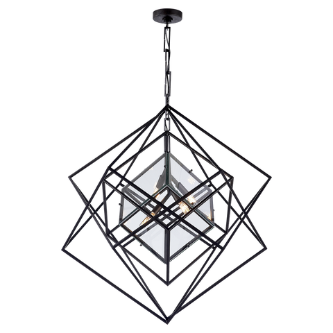 Cubist Medium Chandelier - Visual Comfort & Co.