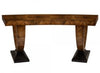 Curved Walnut Desk - John-Richard