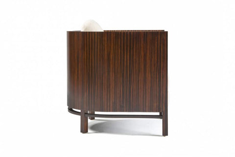 Domicile Curved Back Lounge Chair -  Bolier & Co.