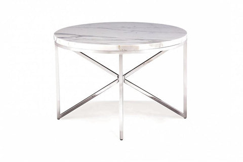 Domicile Side Table With Marble Top - Bolier & Co.