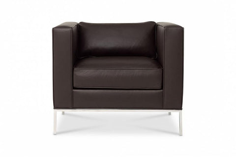 Domicile Tufted Square Lounge Chair - Bolier & Co.