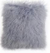 Tibetan Lamb Pillow Dove 16" x 16"- Auskin