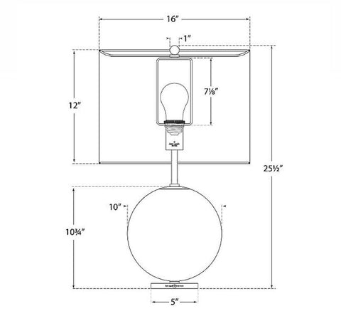 Elsie Table Lamp - Visual Comfort