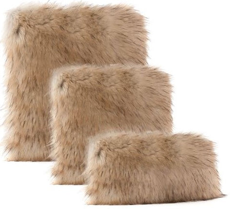 Taupe Fox Limited Edition Pillow - Fabulous Furs