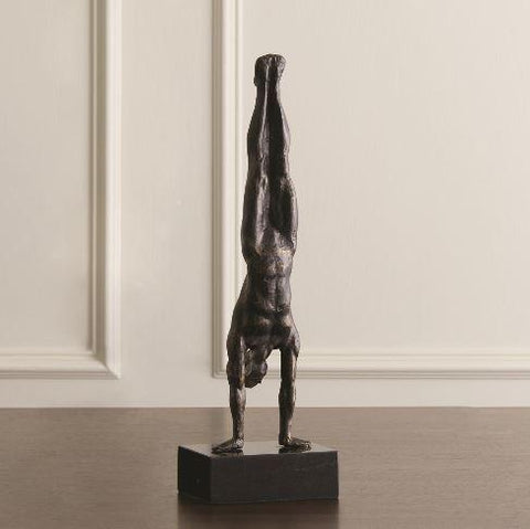 Hand Stand, Bronze - Global Views