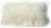 Tibetan Lamb Pillow Ivory 11" x 22" - Auskin