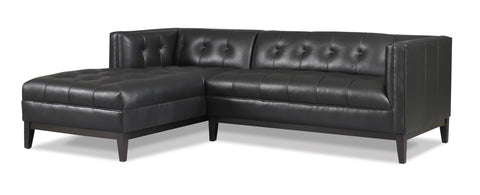 Cole Leather Sectional - Precedent Furniture