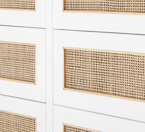 Karen 4-Door Cabinet, White - Bungalow 5