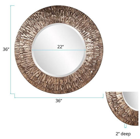 Linden Round Mirror - Howard Elliott