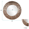 Linden Round Mirror - Howard Elliott