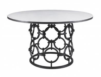 Seaton Dining Table With Stone Top - Lillian August