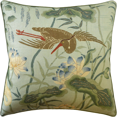 Lotus Garden Pillow - Ryan Studio