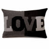 Love Pillow - Rani Arabella - Black Gray
