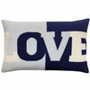 Love Pillow - Rani Arabella - Navy Light Blue