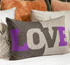 Love Pillow - Rani Arabella - Gray Purple