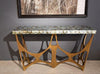 Calloway Console, Silver Mother of Pearl Shell - Made Goods