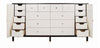 Monroe White Deco Dresser - Belle Meade Signature