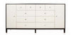 Monroe White Deco Dresser - Belle Meade Signature