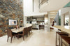 Montreal - Gloss White and Stainless Steel - Eco Feu