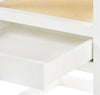 Polo One-Drawer Side Table, White - Bungalow 5