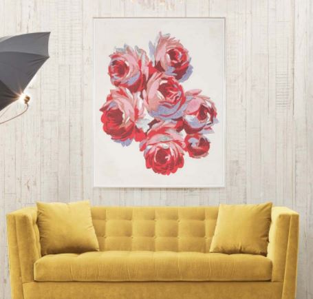 Gallini Rose Textile - Natural Curiosities