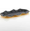 Ruffled Long Tray Graphite - Lunares