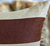 Slubby Linen Striped Pillow 22x22 - Ryan Studio