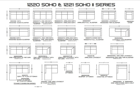 Soho II Queen Sleeper - Lazar