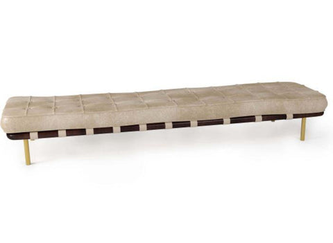 Tufted Gallery Bench - Regina Andrew
