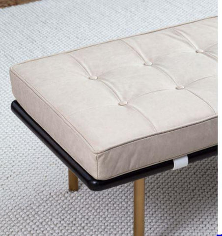 Tufted Gallery Bench - Regina Andrew