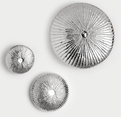 Sea Urchin Wall Sculpture, Nickel - Global Views