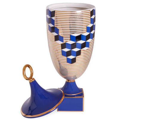 Versailles Cube Urn - Jonathan Adler