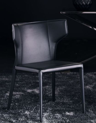 Wayne Leather Dining Chair - Nuevo